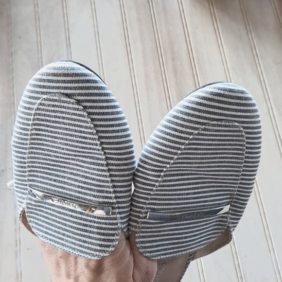 Nautica Labella Classic Causal Striped Preppy Mules Loafers Flats Slip On - Picture 3 of 6